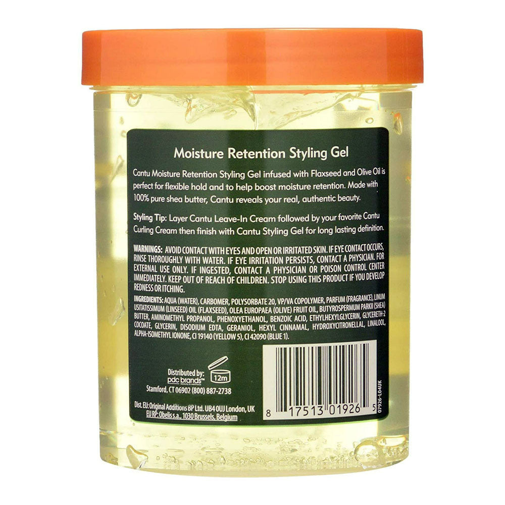 Cantu Moisture Retention Styling Gel, 18.5 Oz