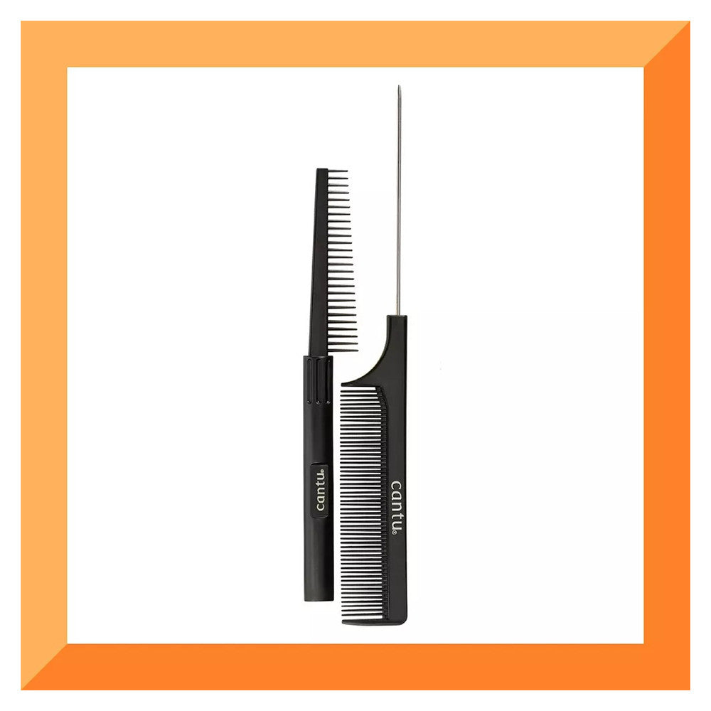 Cantu Style Part And Twist Comb Set, 2 Ea
