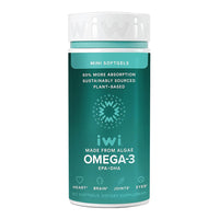 Iwi Life Omega 3 Mini Softgels for Heart, Brain, Joints and Eyes Support, 60 Ea