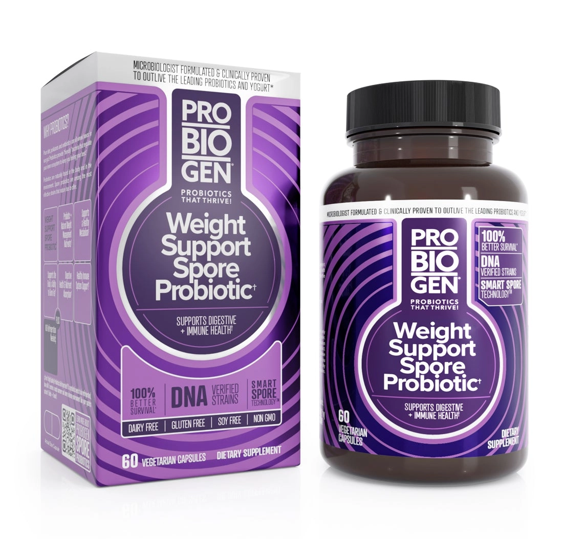 Bare Organics Probiogen Weight Management Probiotic, 60 Ea