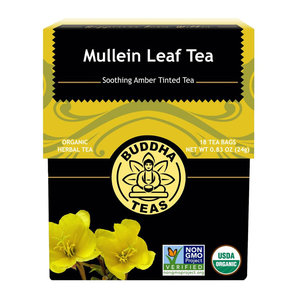 Buddha Teas Organic Herbal Leaf Tea Bags, 18 Ea