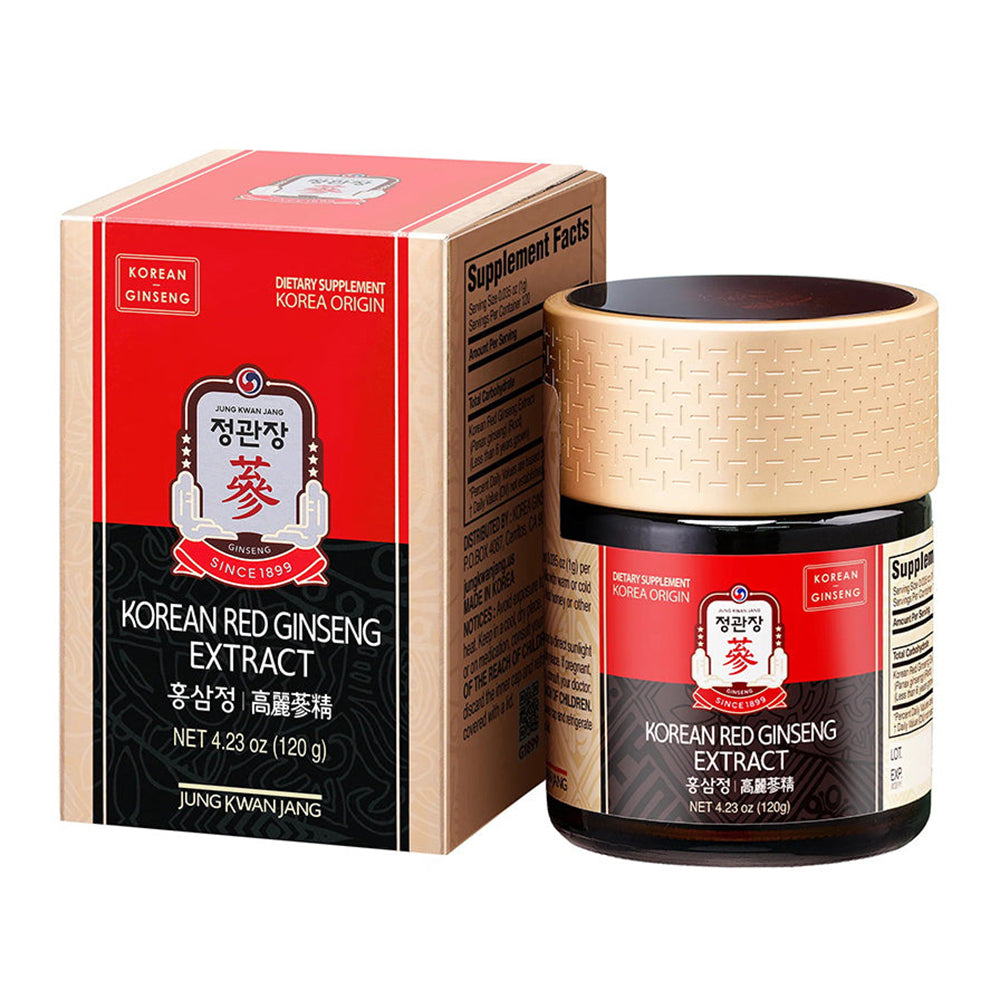 Jung Kwan Jang Korean Red Ginseng Extract Boost Metabolism 4.23Oz (120g)
