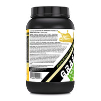 Amazing Muscle Grass FED Whey Protein Powder for Muscle Growth, Banana, 2 Lb
