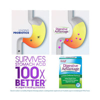 Schiff Digestive Advantage Daily Probiotics and Lactose Support Capsules, 32 Ea