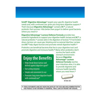 Schiff Digestive Advantage Daily Probiotics and Lactose Support Capsules, 32 Ea