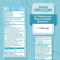 Mylicon Infants Drops Anti Gas Relief Original Formula For Babys, 1 Oz