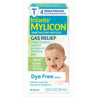 Mylicon Infants Drops Anti Gas Relief Dye Free Formula For Babys, 0.5 Oz