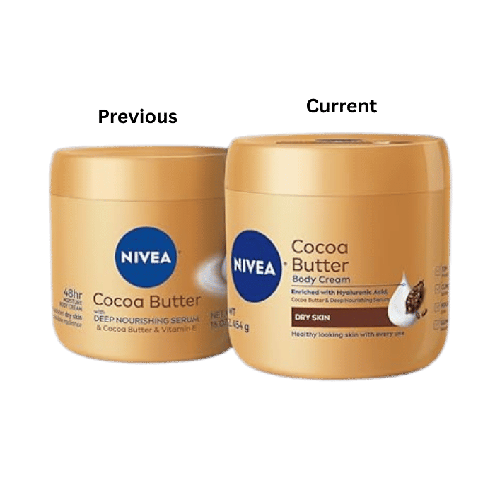 Nivea Cocoa Butter Body Cream with Vitamin E, 15.5 Oz