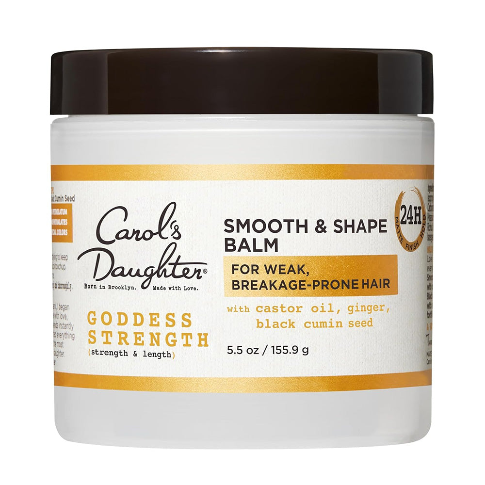 Carols Daughter Smooths Hair Controls Frizz Matte Finish Goddess Strength Smooth and Shape Balm 5.5Oz (155.9g)