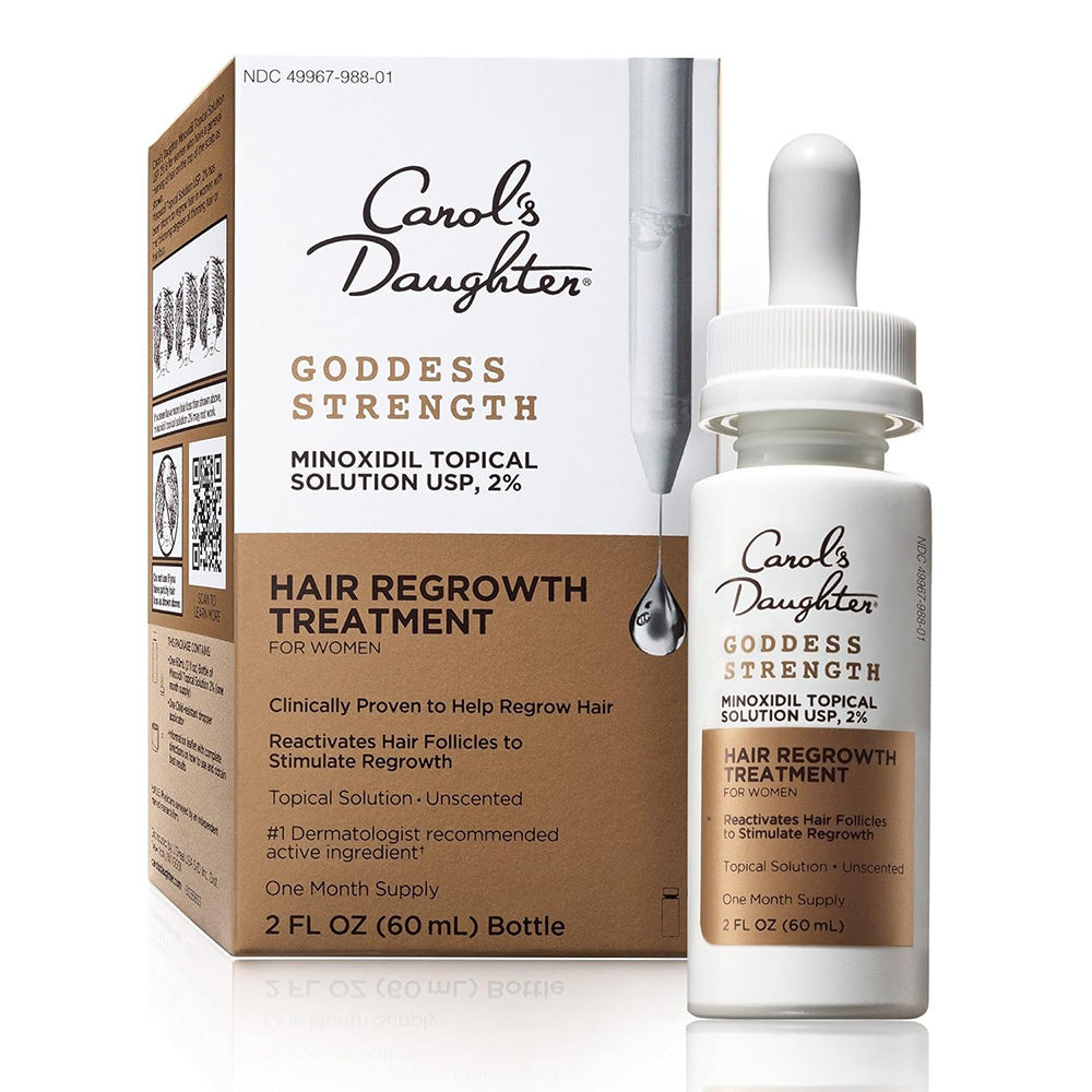 Carols Daughter Stimulates Growth Reactivates Follicles Goddess Strength Hair Regrowth Treatment 2Oz (60ml)