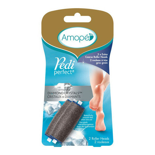 Amope Pedi Perfect Electronic Foot File Refills, Extra Coarse, 2 Ea