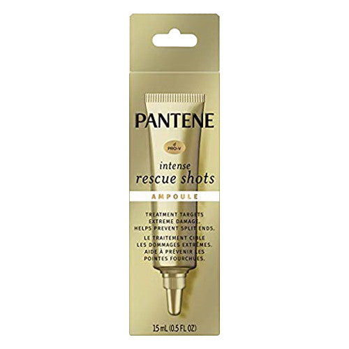 Pantene Pro-V Intense Rescue Shots Ampoules Hair Treatment, 0.5 Oz