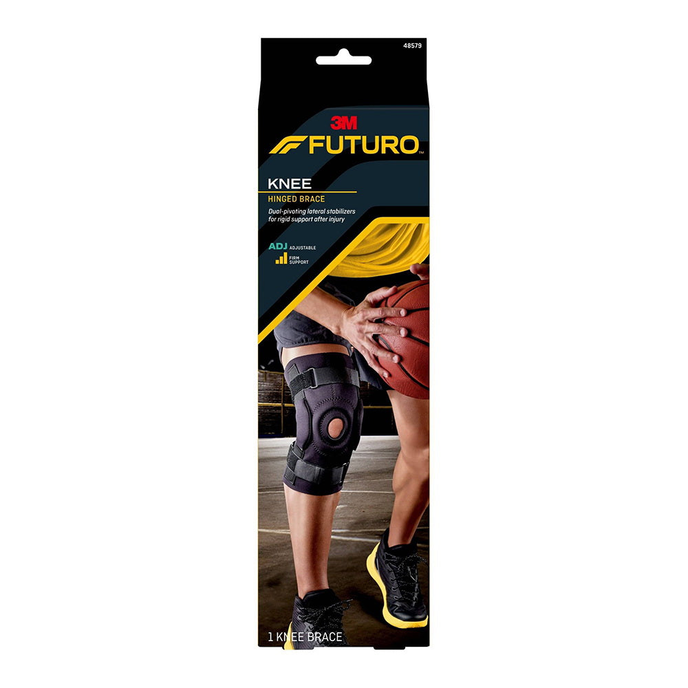 3M Futuro Sport Hinged Knee Brace Adjustable Firm Support 1Ea