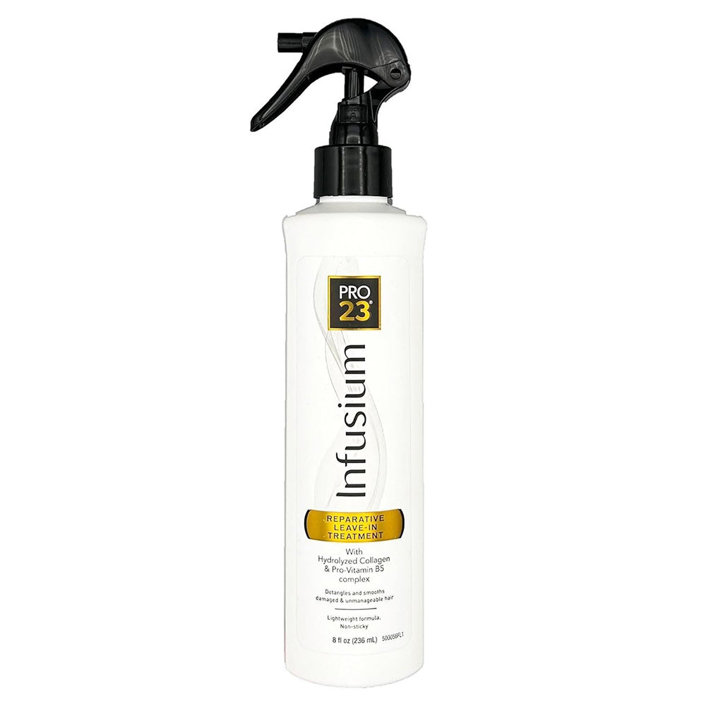 Infusium 23 Reparative Leave In Hair Treatment with Hydrolyzed Collagen and Pro Vitamin B5 Complex 8Oz (236ml)