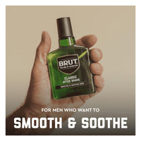 Brut Signature Scent After Shave with Aloe Vera, Classic Fragrance for Men, 5 Oz
