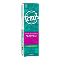 Toms Of Maine Natural Fluoride Free Antiplaque And Whitening Toothpast, 4.5 Oz