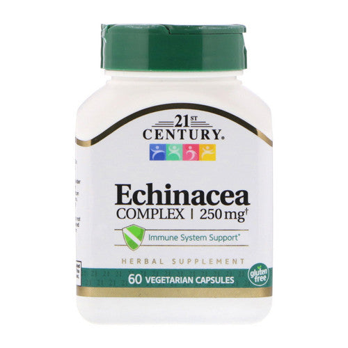 21st Century Echinacea Complex 250 Mg Vegetarian Capsules, 60 Ea