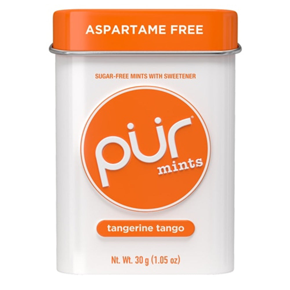 PUR Sugar Free Mints with Sweetner Tangerine Tango 1.05Oz (30g)
