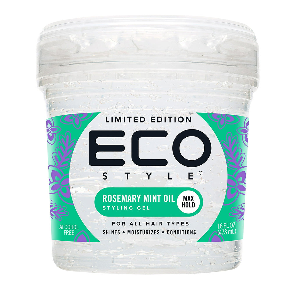 Eco Styler Styling Gel Rosemary Mint Oil for Hair Hold and Shine 16Oz (473ml)
