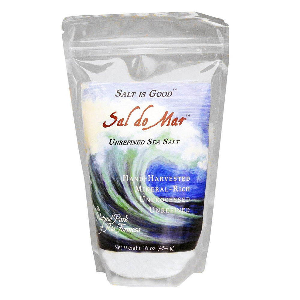 The Mate Factor Sal Do Mar Unrefined Sea Salt, 16 Oz