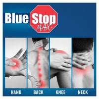 Blue Stop Max Relief Gel for Muscles and Joints Massage, 16 Oz