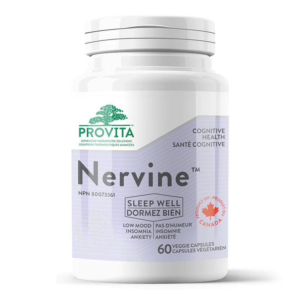 Provita Nervine Cognitive Health Sleep Capsules, 60 Ea