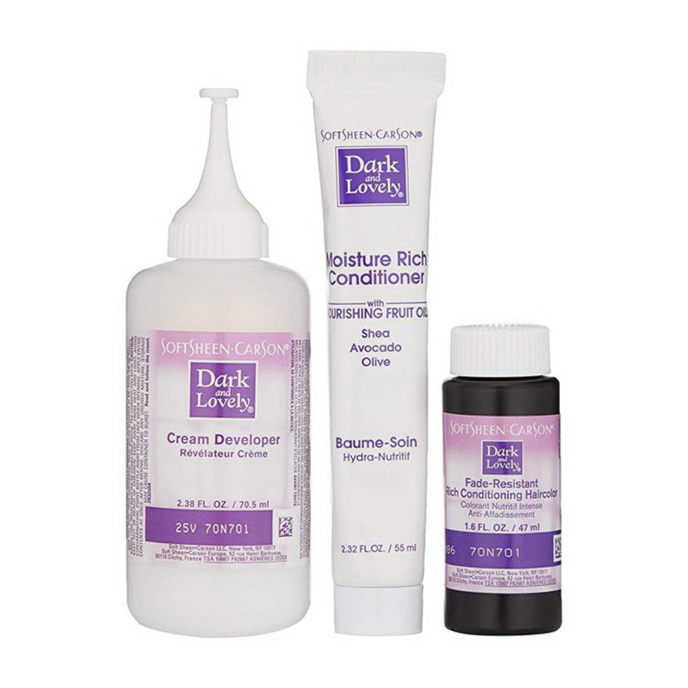 Softsheen Carson Dark And Lovely Permanent Long-Lasting True-To-Tone Colour Brown Sugar - 1 Ea