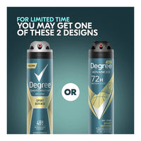 Degree Men Motion Sense Antiperspirant Dry Spray Sport Defense, 3.8 Oz