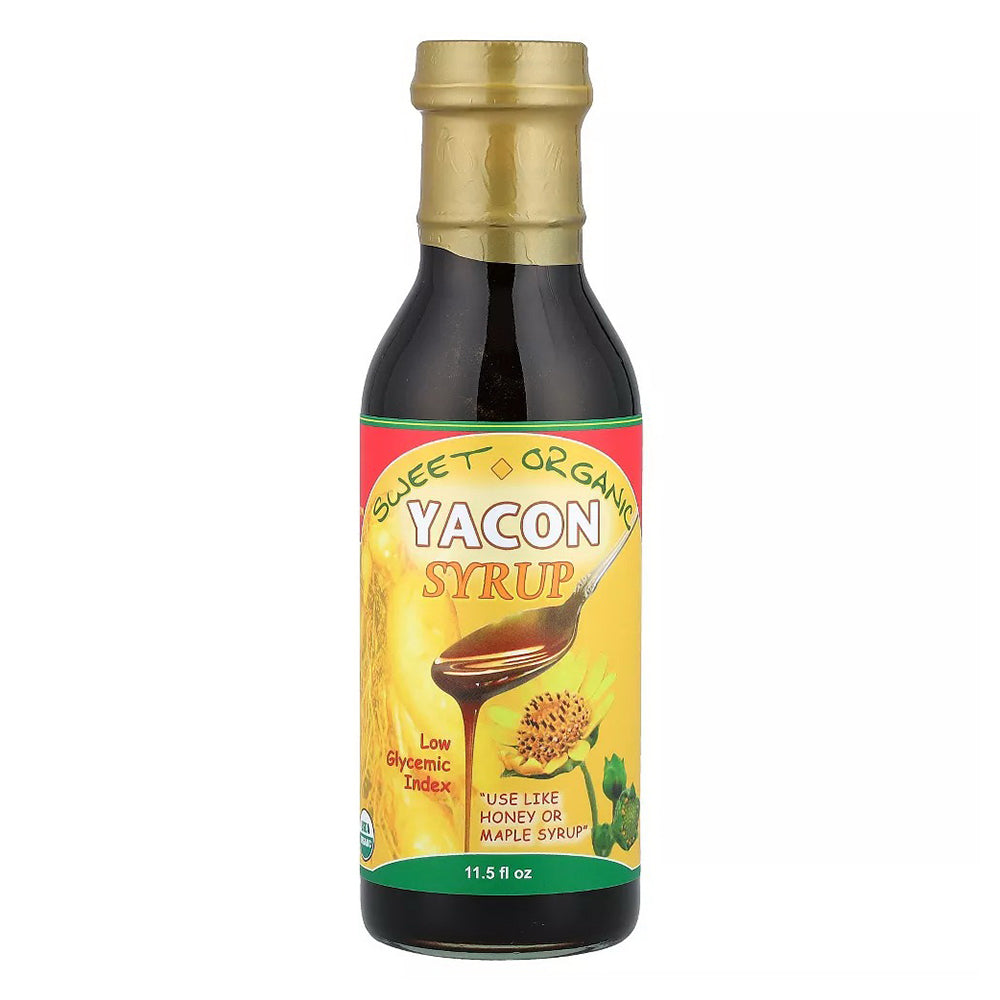 Yacon Syrup Sweet and Organic Digestive Health and Natural Sweetener Supplement 11.5Oz