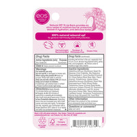 Eos Natural SPF 15 Lip Balm, Pineapple Coconut Flavor, 0.14 Oz