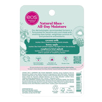 Eos Natural Shea Lip Balm,  Honey Apple, Coconut Milk And Raspberry Kiwi Splash, 0.14 Oz