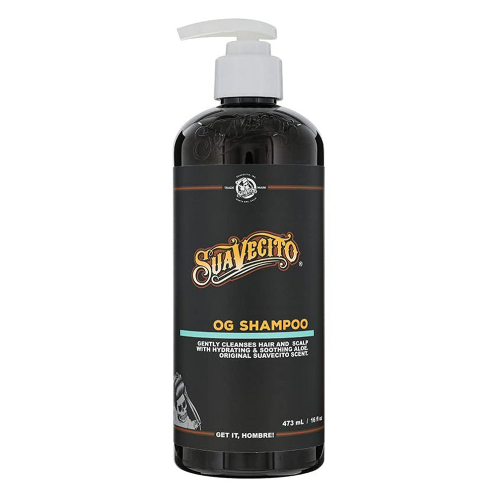 Suavecito OG Original Hair Shampoo for Men Smooth and Hydrates Hair 16Oz (473ml)