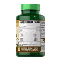 Natures Truth Coconut Oil Softgels, 100 Ea