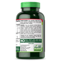 Natures Truth 1000 Mg Omega 3 Fish Oil Softgels, 250 Ea