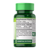 Natures Truth Vitamin B 6 100 Mg Tablets, 100 Ea