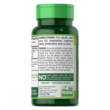 Natures Truth Natural Whole Herb Echinacea 400 mg Tablets, 100 Ea
