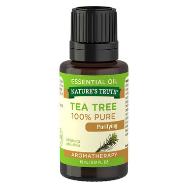 Natures Truth Aromatherapy 100% Pure Essential Oil, Tea Tree, 0.51 oz