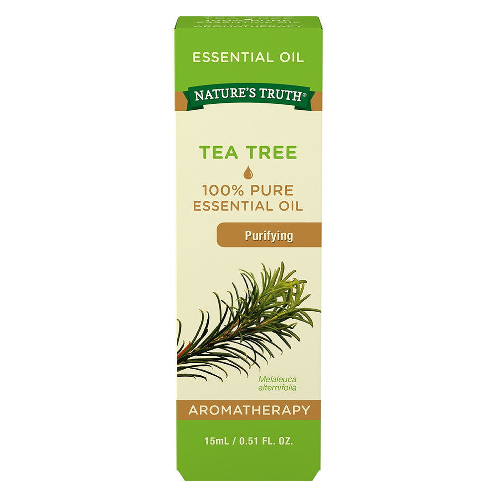 Natures Truth Aromatherapy 100% Pure Essential Oil, Tea Tree, 0.51 oz