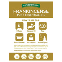 Natures Truth Aromatherapy Essential Oil, Frankincense, 0.51 oz