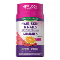 Natures Truth Hair, Skin And Nails With Biotin Vegan Gummies, 80 Ea