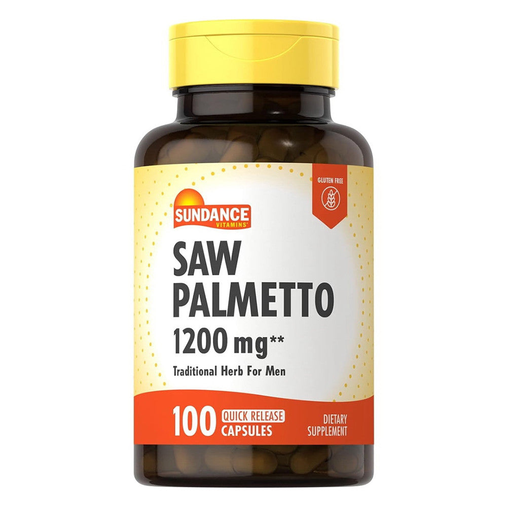 Sundance Vitamins Saw Palmetto 1200 Mg Tablets, 100 Ea