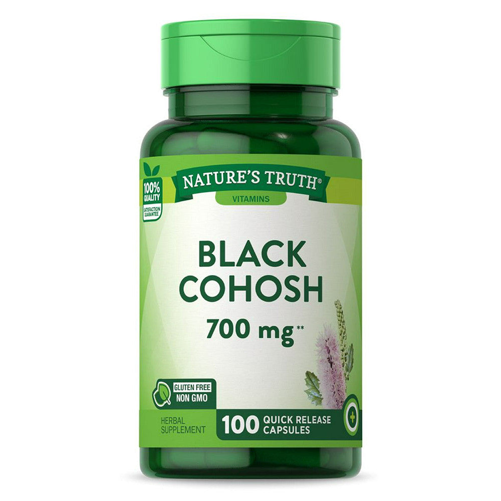 Natures Truth Black Cohosh 540 Mg Vegetarian Capsules, 100 Ea