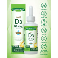 Natures Truth Vitamin D Liquid 5000 IU, 2 oz