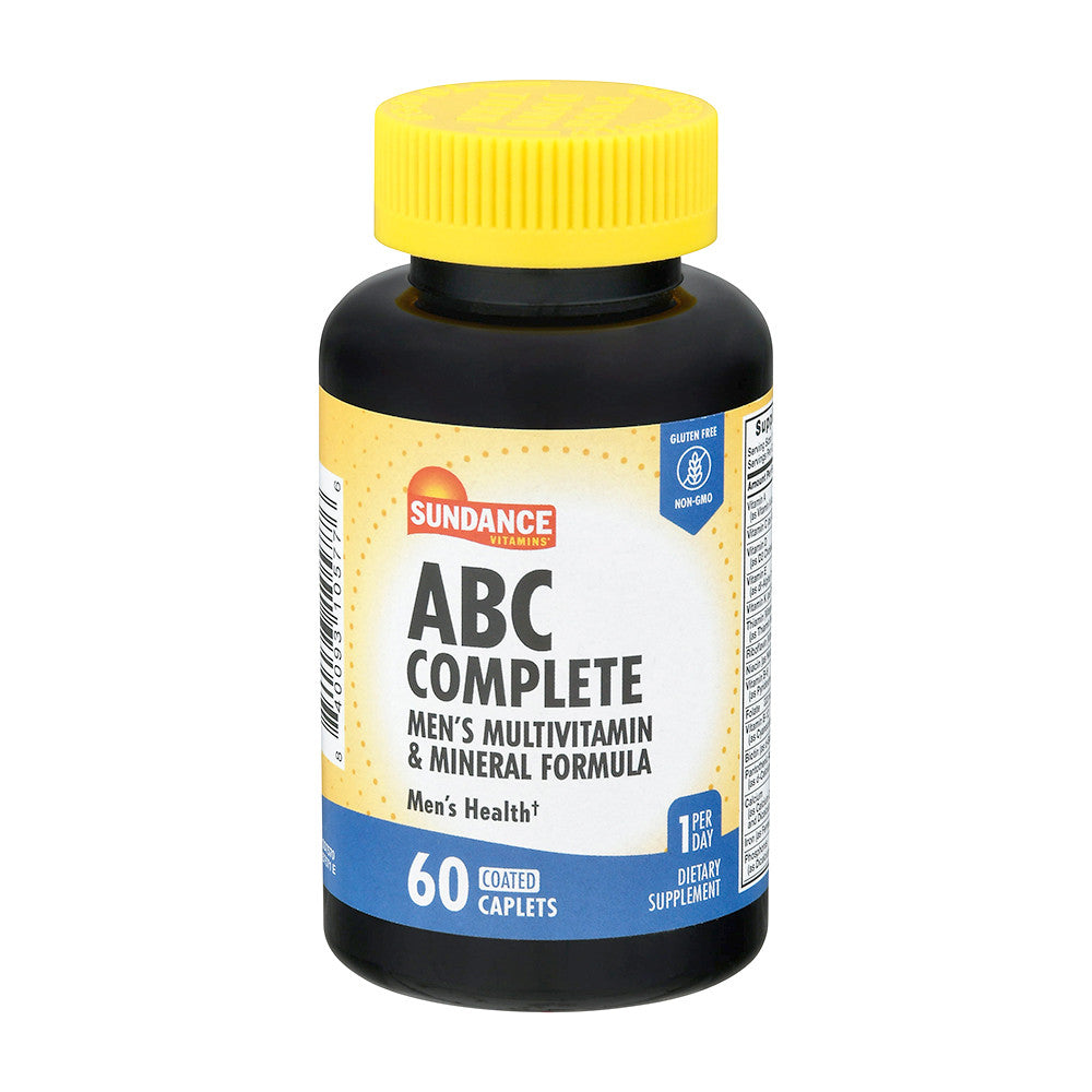 Sundance ABC Complete Mens Multivitamin And Mineral Formula Dietary Supplement, 60 Ea