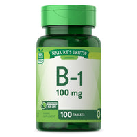 Natures Truth Vitamin B 1 100 Mg Tablets, 100 Ea