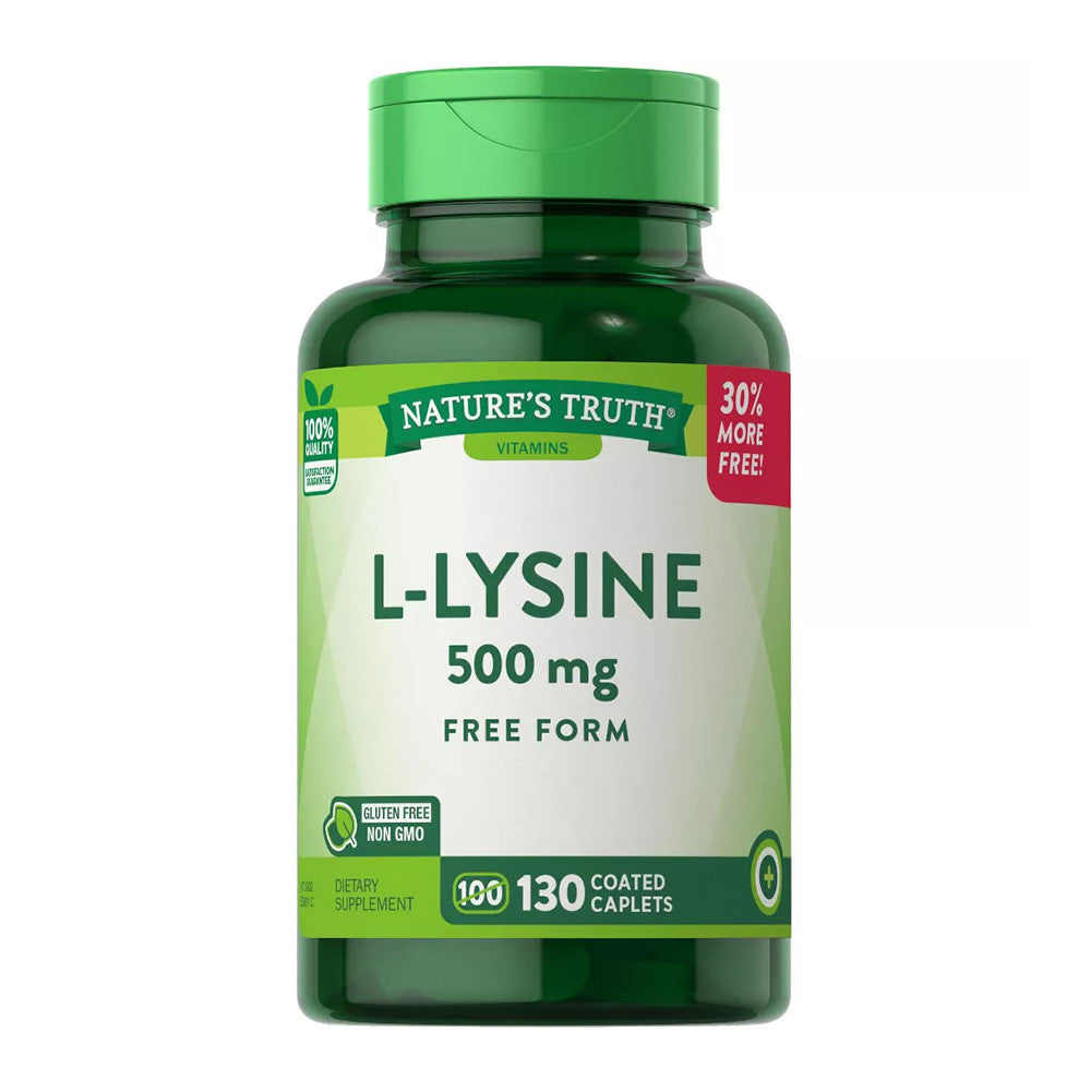 Natures Truth L Lysine 500Mg Capsules, 130 Ea