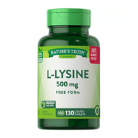 Natures Truth L Lysine 500Mg Capsules, 130 Ea
