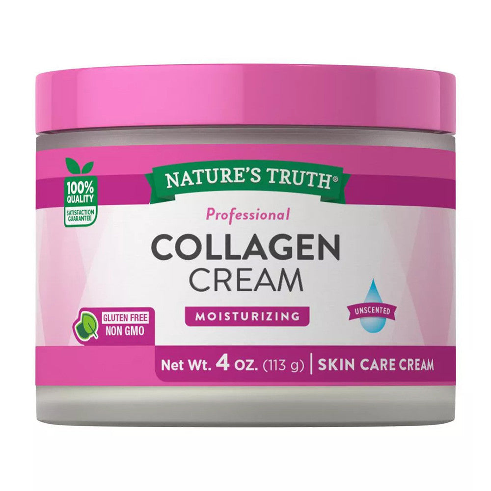Natures Truth Collagen Moisture Cream, 4 Oz