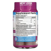 Natures Truth Enhanced Absorption Magnesium 200 Mg Vegan Gummies, Natural Lemon Raspberry, 60 Ea
