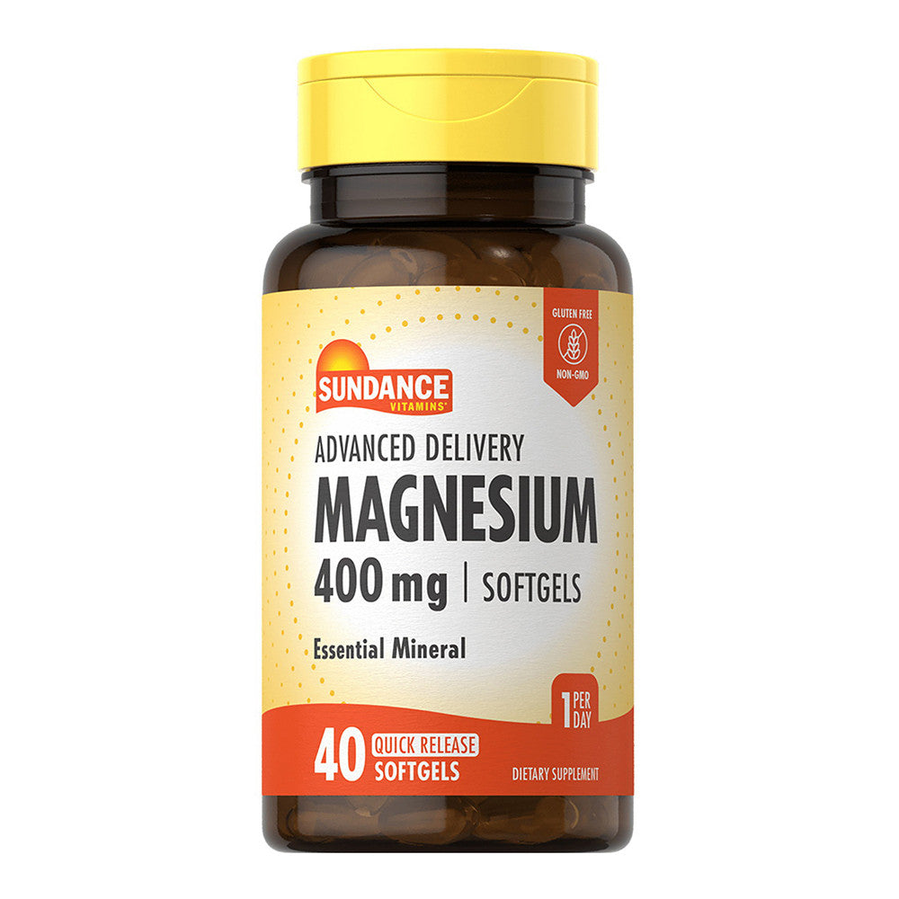 Sundance Advanced Delivery Magnesium 400 Mg Capsules, 40 Ea